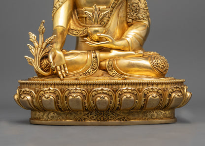 Medicine Buddha Statue | Handmade Tibetan Buddha for Health