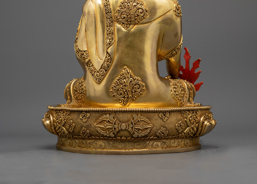 Medicine Buddha Statue | Handmade Tibetan Buddha for Health