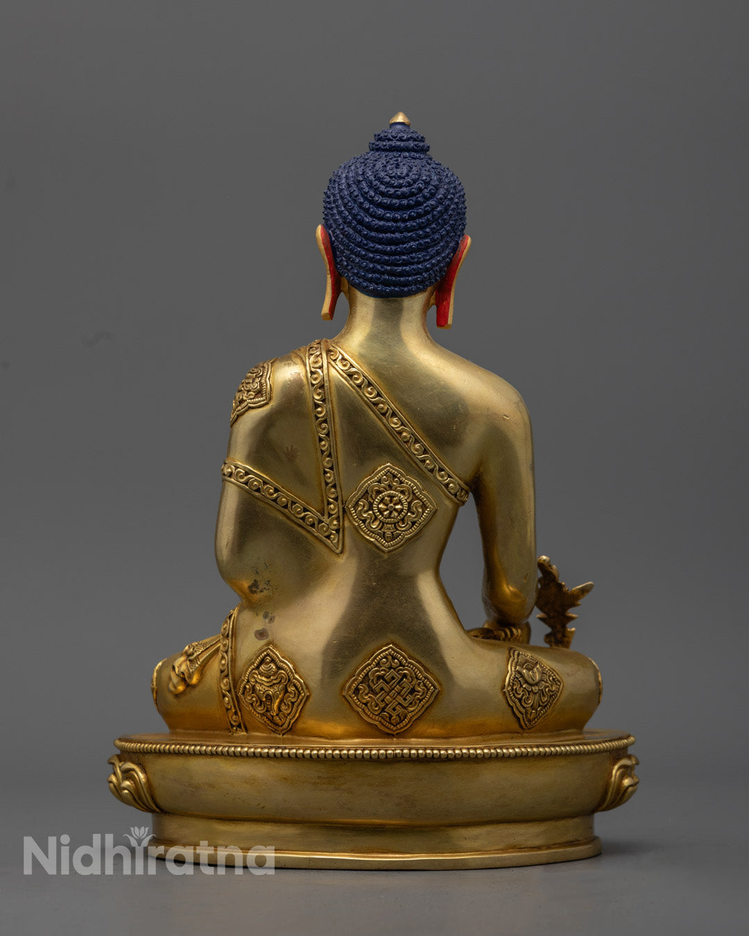 Medicine Buddha Statue | Traditional Himalayan Craftsmanship