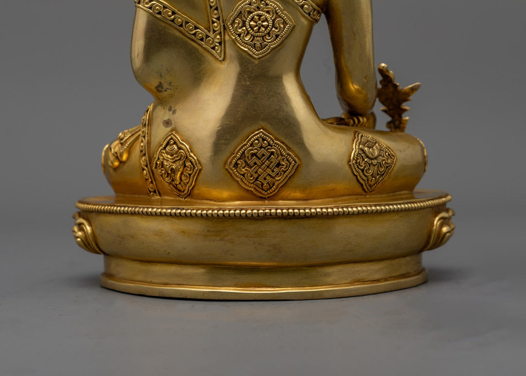 Medicine Buddha Statue | Traditional Himalayan Craftsmanship