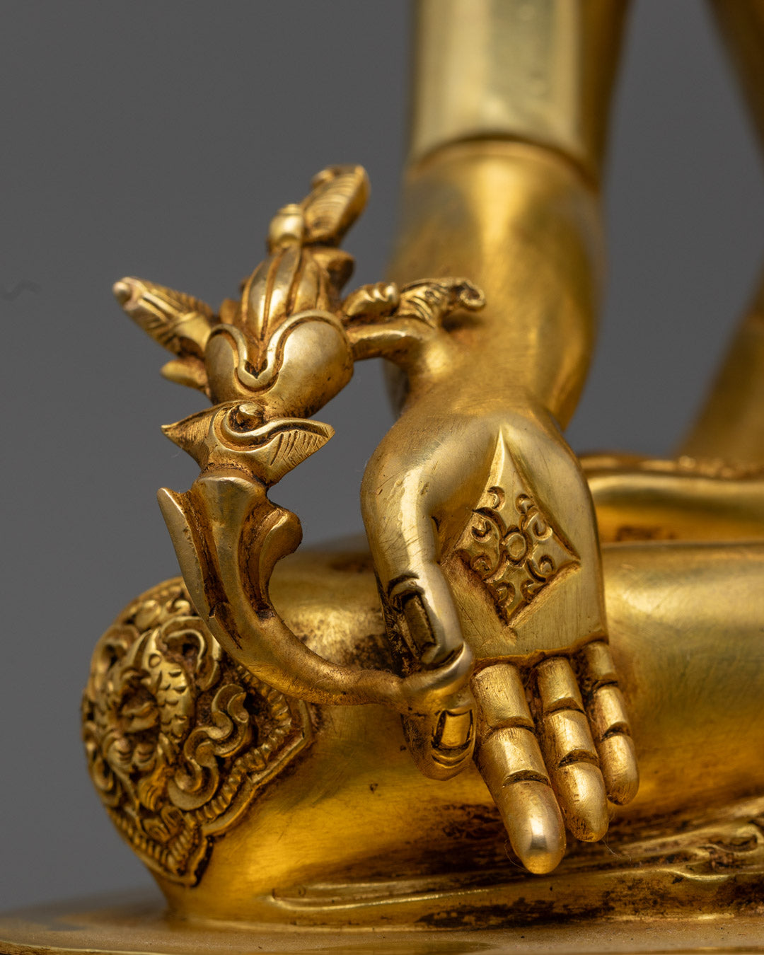 Medicine Buddha Statue | Traditional Himalayan Craftsmanship