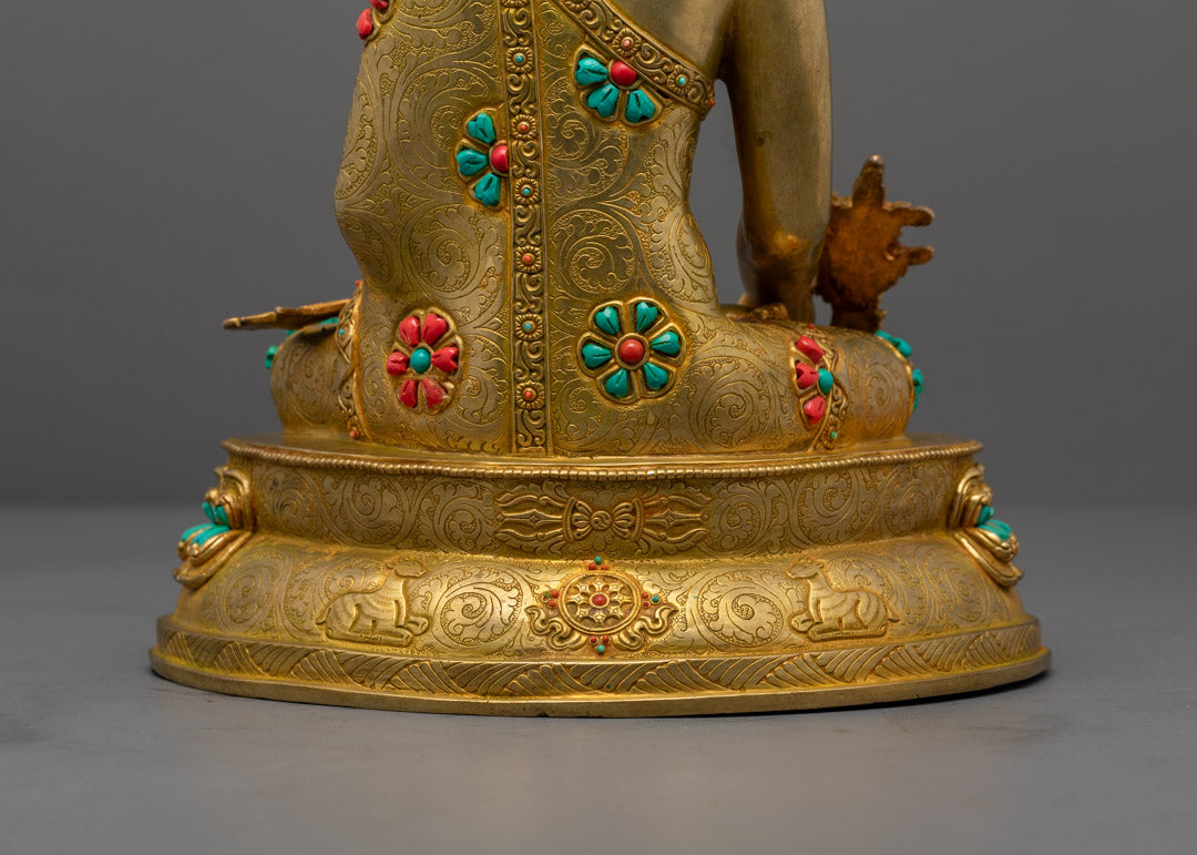 Tibetan Medicine Buddha Statue | Symbol of Healing & Wellness