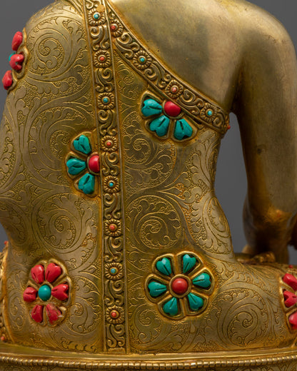Tibetan Medicine Buddha Statue | Symbol of Healing & Wellness