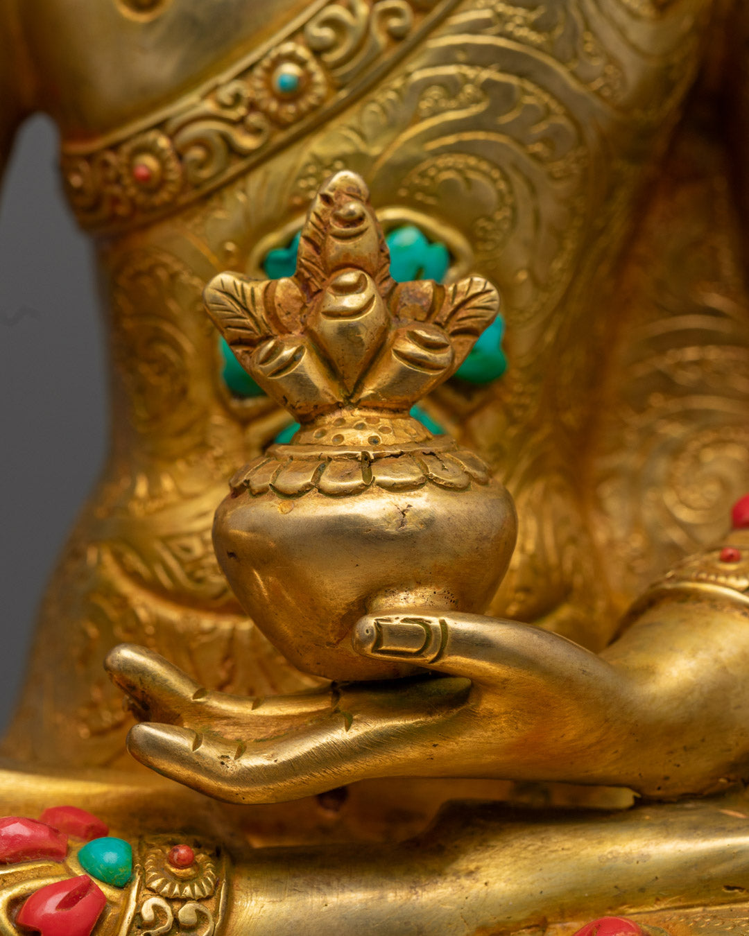Tibetan Medicine Buddha Statue | Symbol of Healing & Wellness
