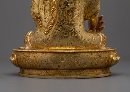 Traditional Medicine Buddha Sculpture | Artisan Made in Nepal