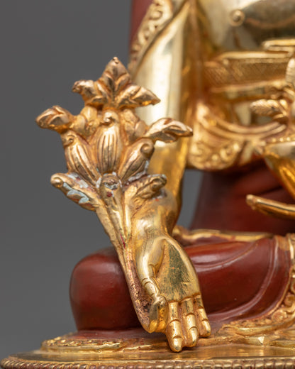 Sacred Medicine Buddha Statue | Handcrafted for Meditation