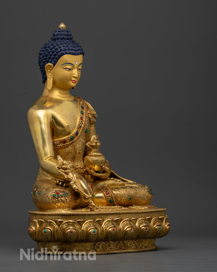 Medicine Buddha Statue | Tibetan Healing Buddha