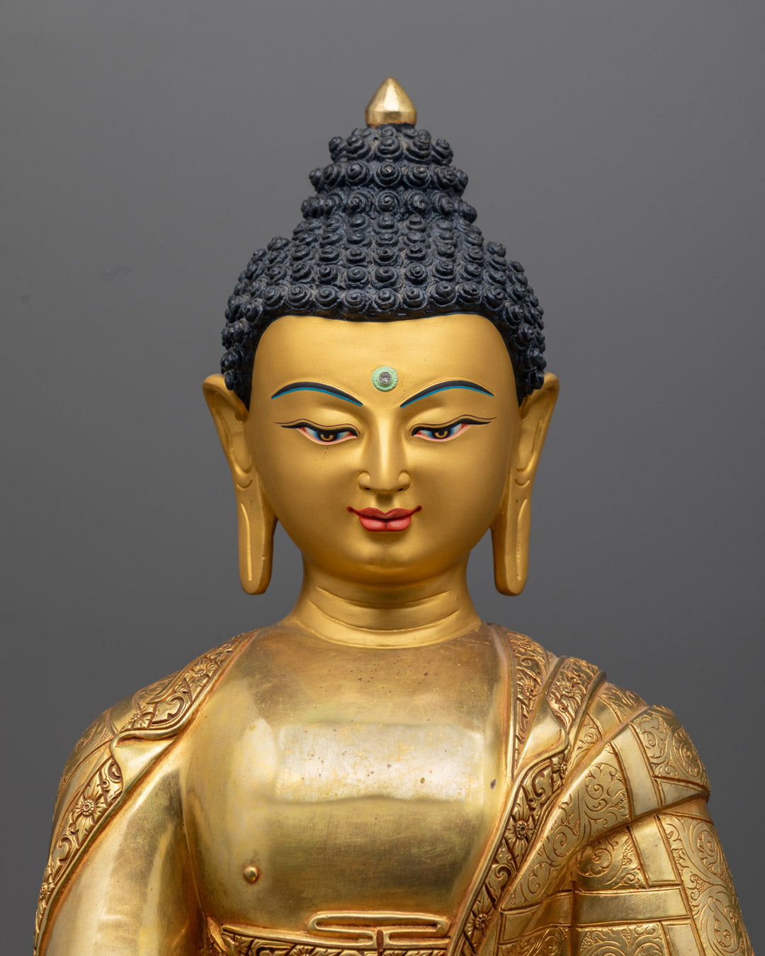 Medicine Buddha Statue | Traditional Tibetan Healing Buddha Sculpture