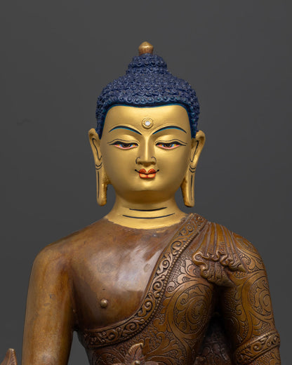 Tibetan Healing Buddha | Sacred Buddhist Sculpture