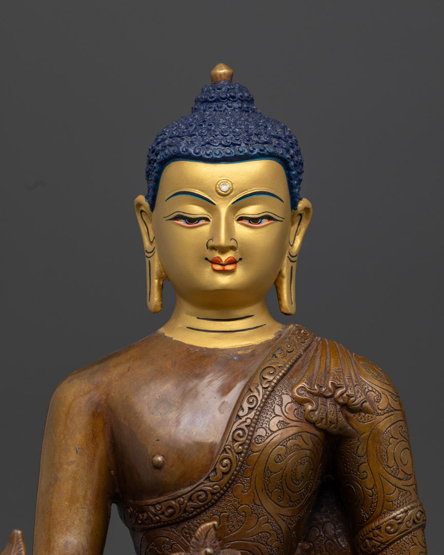 Tibetan Healing Buddha | Sacred Buddhist Sculpture