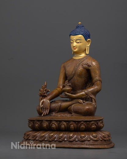 Tibetan Healing Buddha | Sacred Buddhist Sculpture