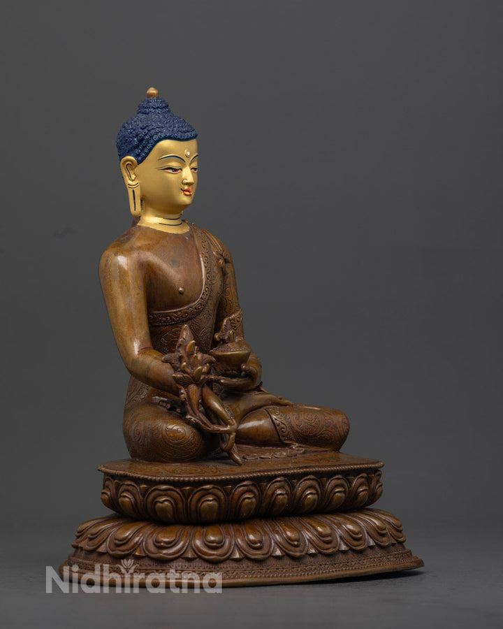 Tibetan Healing Buddha | Sacred Buddhist Sculpture