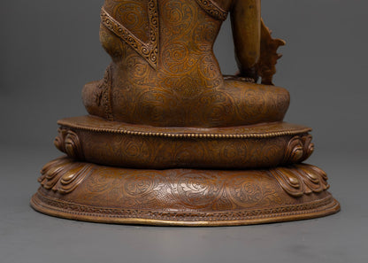 Tibetan Healing Buddha | Sacred Buddhist Sculpture