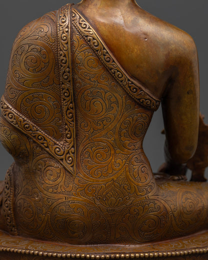 Tibetan Healing Buddha | Sacred Buddhist Sculpture