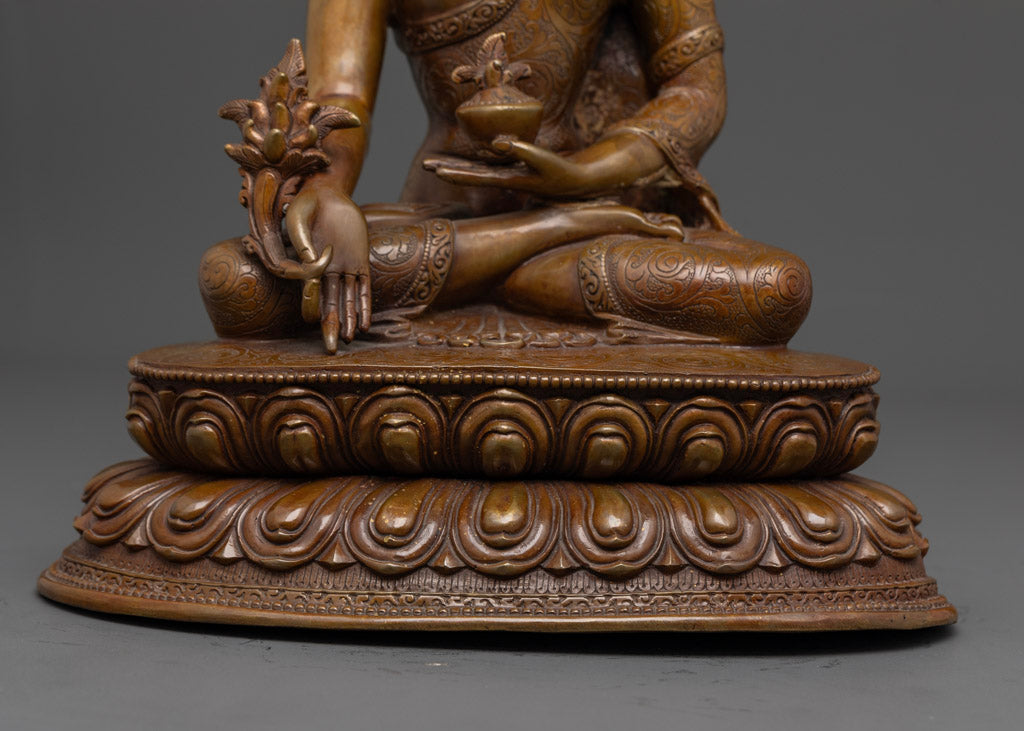 Tibetan Healing Buddha | Sacred Buddhist Sculpture