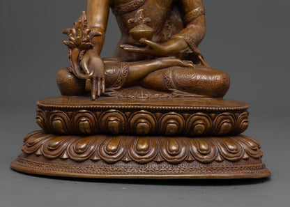 Tibetan Healing Buddha | Sacred Buddhist Sculpture