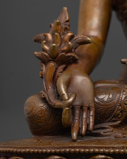 Tibetan Healing Buddha | Sacred Buddhist Sculpture