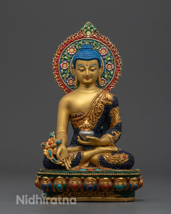 Medicine Buddha Statue | Tibetan Healing Buddha Statue