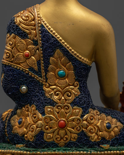 Medicine Buddha Statue | Tibetan Healing Buddha Statue