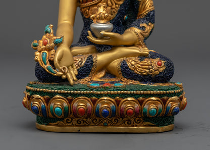 Medicine Buddha Statue | Tibetan Healing Buddha Statue