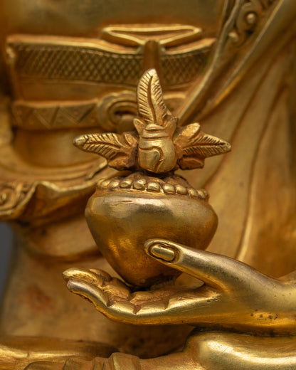 Medicine Buddha Sculpture | Tibetan Spiritual Home Decor