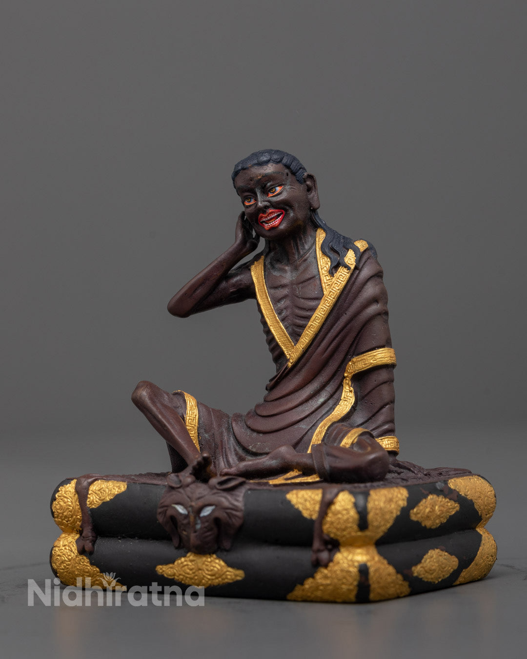 Tibetan Milarepa Statue | Himalayan Sacred Art