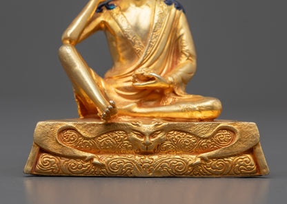 Nepalese Milarepa Statue | Handcrafted Master Guru Sculpture
