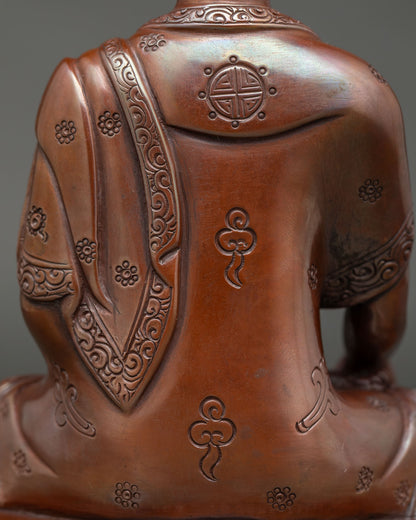 Oxidized Mitrugpa Buddha Statue | Handcrafted Vajrayana Buddhist Art