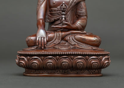 Oxidized Mitrugpa Buddha Statue | Handcrafted Vajrayana Buddhist Art