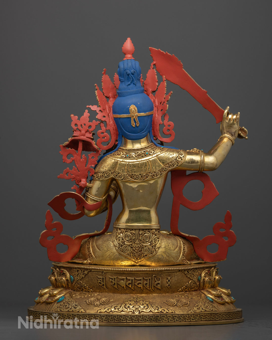 18 Inch Manjushri Buddha Statue