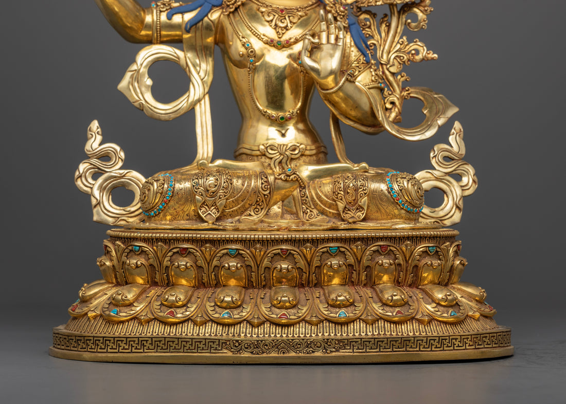 18 Inch Manjushri Buddha Statue