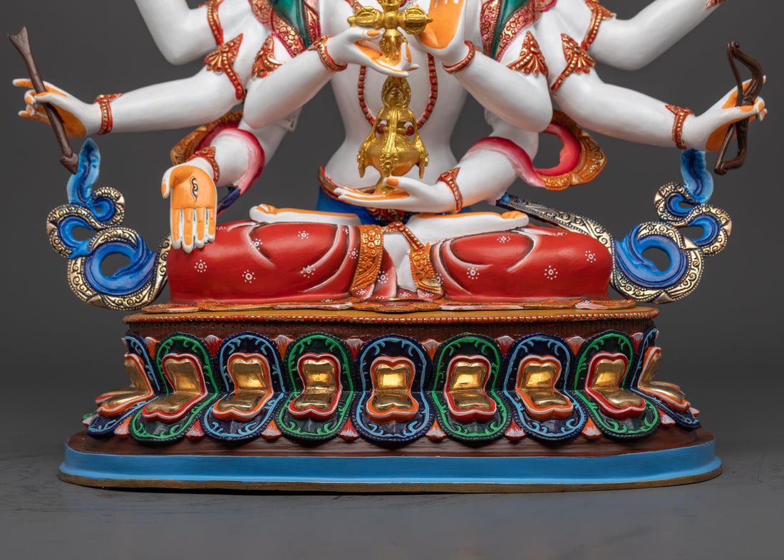 Ushnisha Vijaya Dharani statue