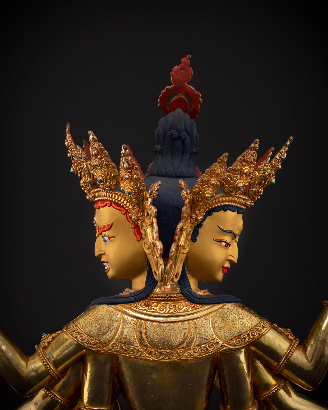 Three-Faced Namgyalma: Goddess of Victory in Three Realms