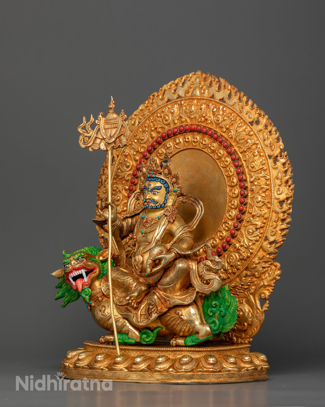 Authentic Tibetan Wealth Deity: Namtoshe Statue