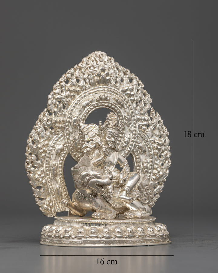 Sacred Full Silver Namtoshe Statue