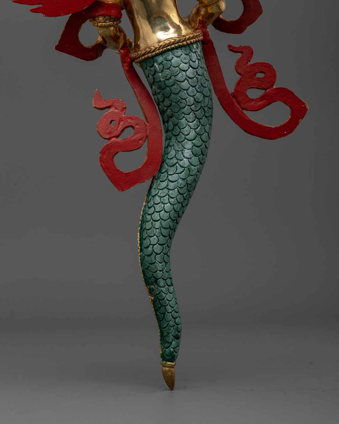 Beautifully Hand-Carved Naga Kanya Statue | Serpent Goddess
