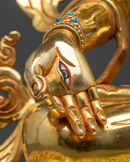Buddhist White Tara Statue | Traditional Artwork