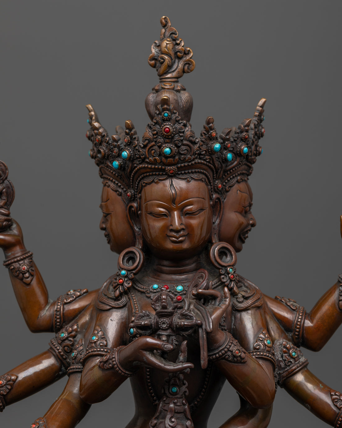 Oxidized Namgyalma Statue | Graceful Symbols of Longevity