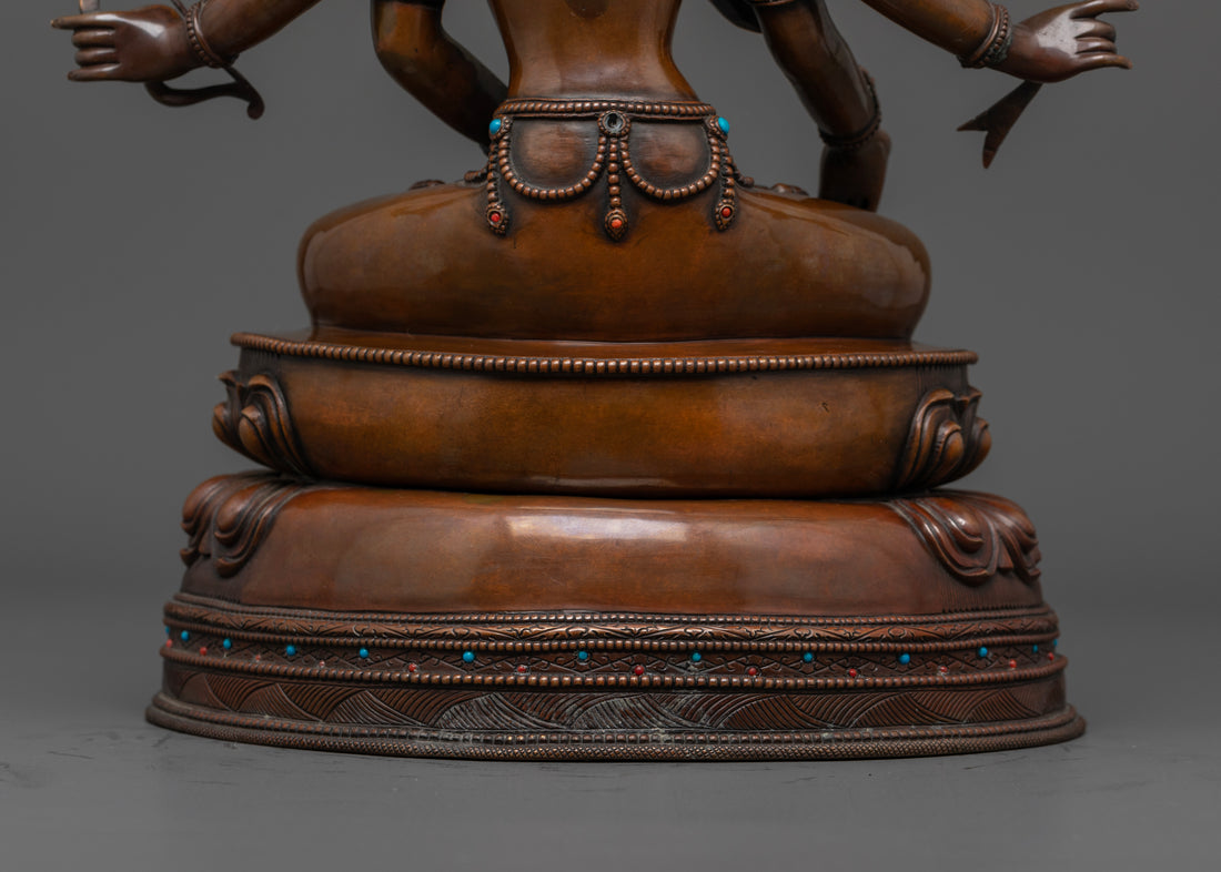 Oxidized Namgyalma Statue | Graceful Symbols of Longevity