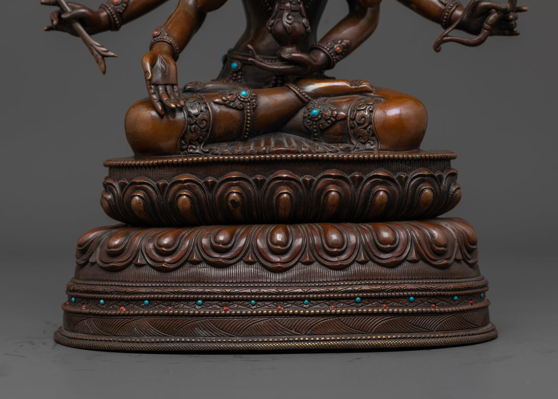 Oxidized Namgyalma Statue | Graceful Symbols of Longevity