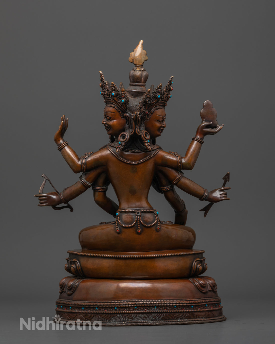 Oxidized Namgyalma Statue | Graceful Symbols of Longevity