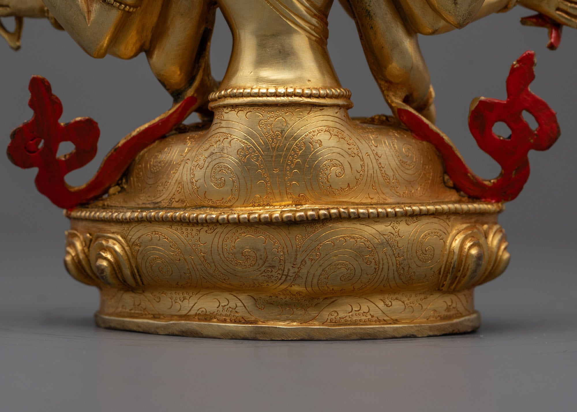 Namgyalma Sculpture | Three-Faced Goddess Handcrafted in Nepal