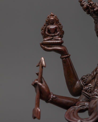Precision-Crafted Namgyalma Statue | Machine-Made Spiritual Guardian