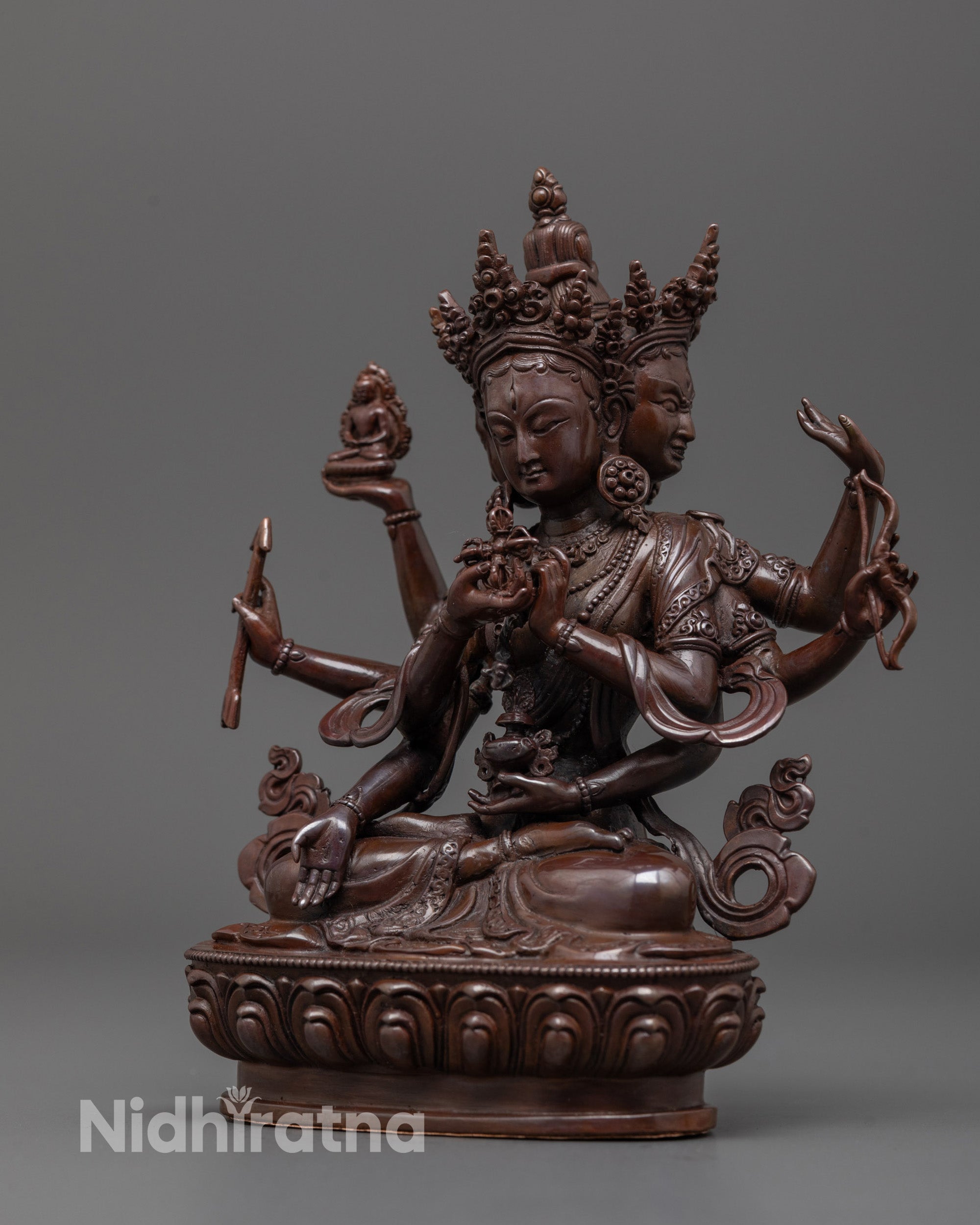 Precision-Crafted Namgyalma Statue | Machine-Made Spiritual Guardian