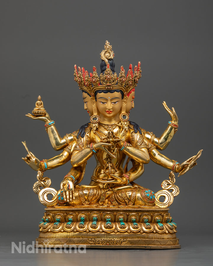 Namgyalma Statue: Tibetan Artwork for Healing