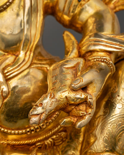 Wealth Deity Namtoshe Statue | Tibetan Buddhist Art