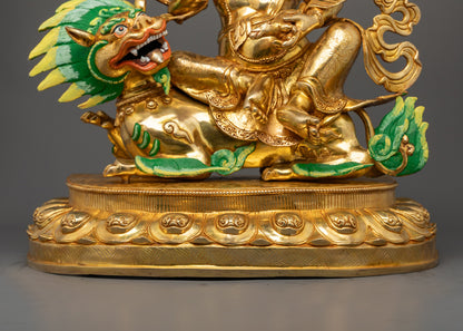 Wealth Deity Namtoshe Statue | Tibetan Buddhist Art