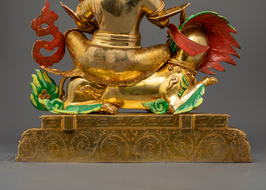 Wealth Deity Namtoshe Statue | Tibetan Buddhist Art