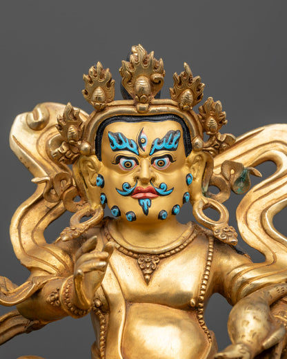 Handmade Norlha Namtoshe Statue | Vaishravana Deity