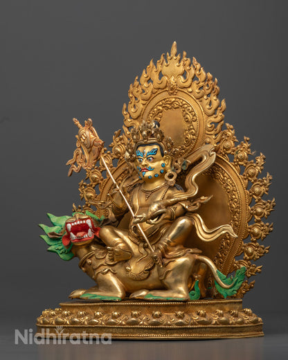 Handmade Norlha Namtoshe Statue | Vaishravana Deity